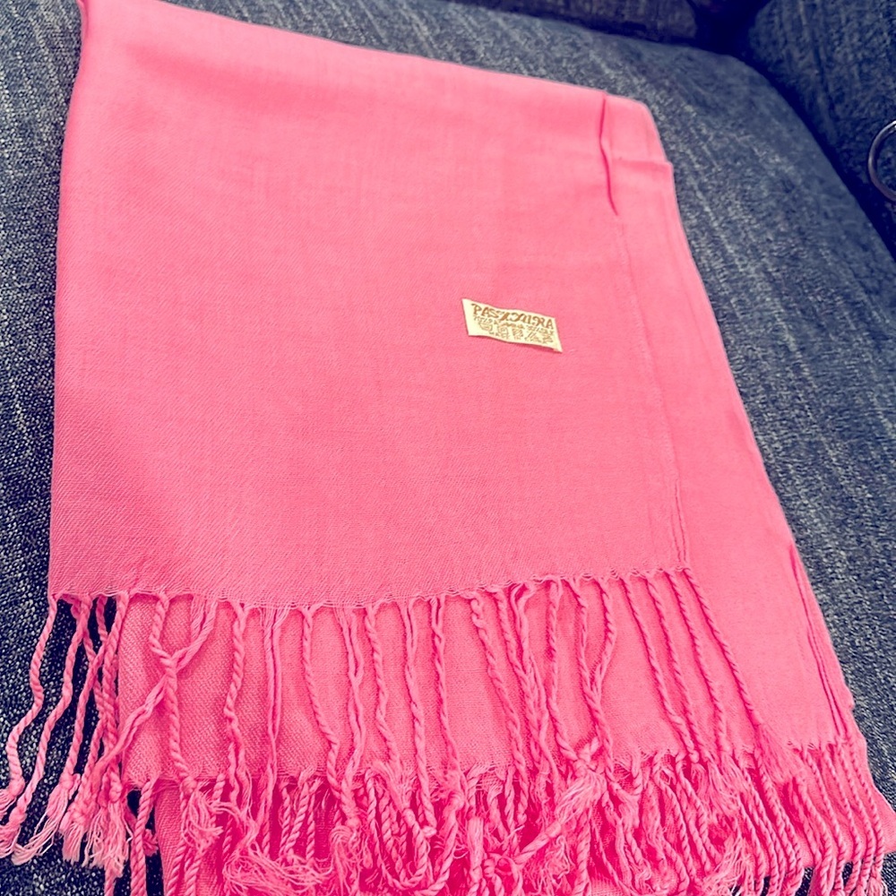 COPY - Pashaina silk and pashmina scarf BRAND NEW